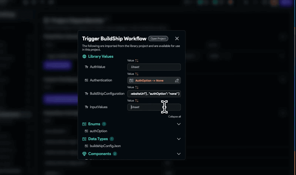 FlutterFlow Library Configuration