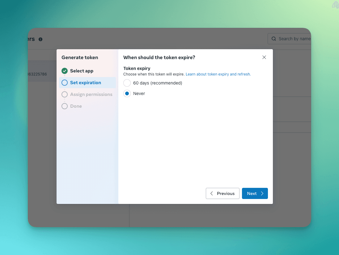 Generate Token