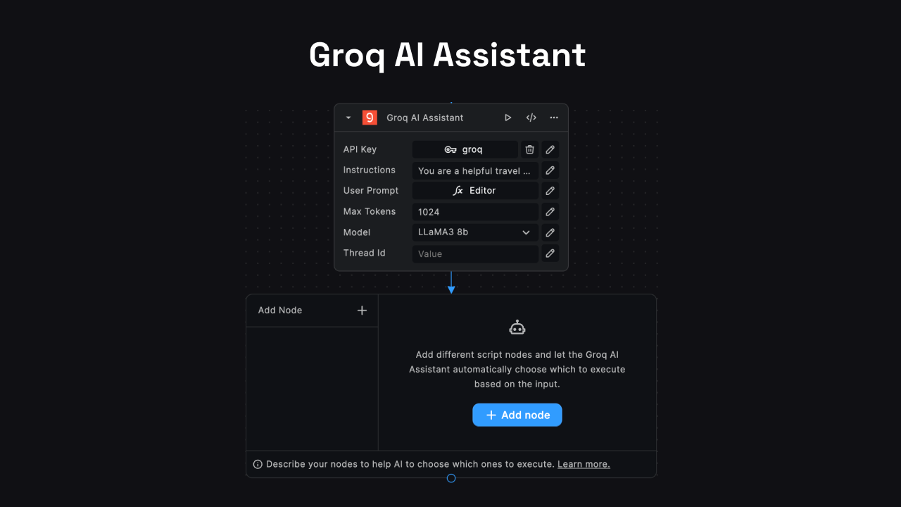 Groq AI Assistant