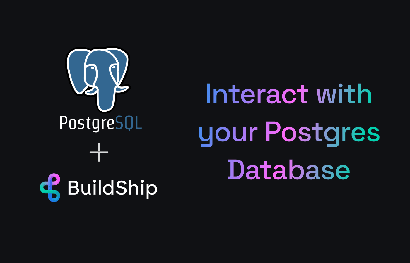 Postgres CRUD preview