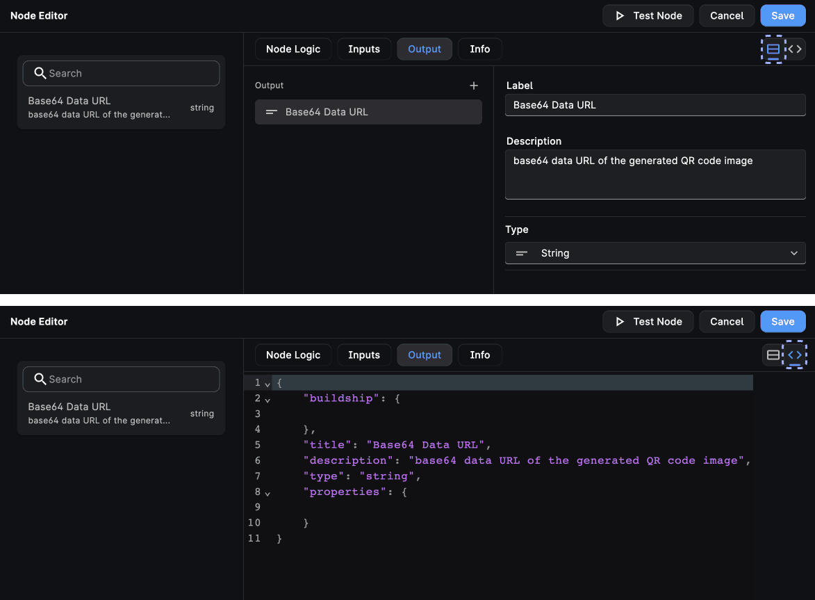 script node