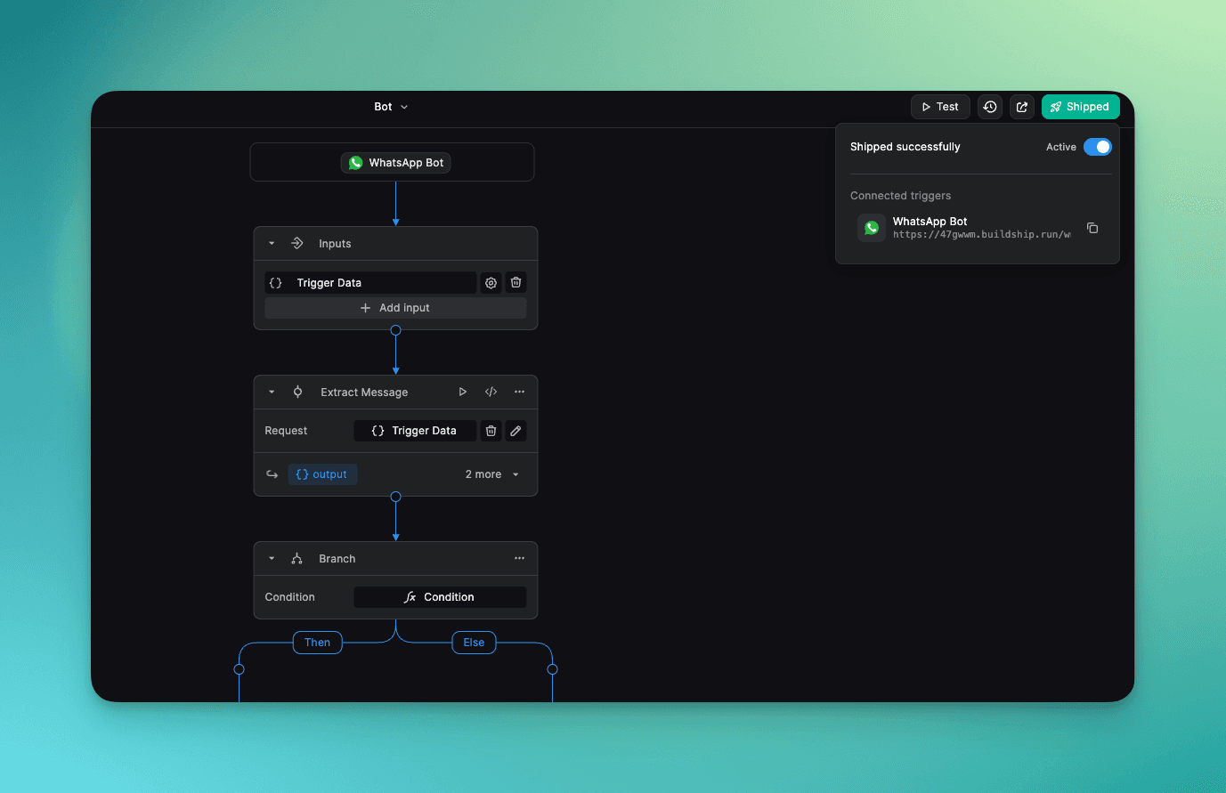 Ship your workflow