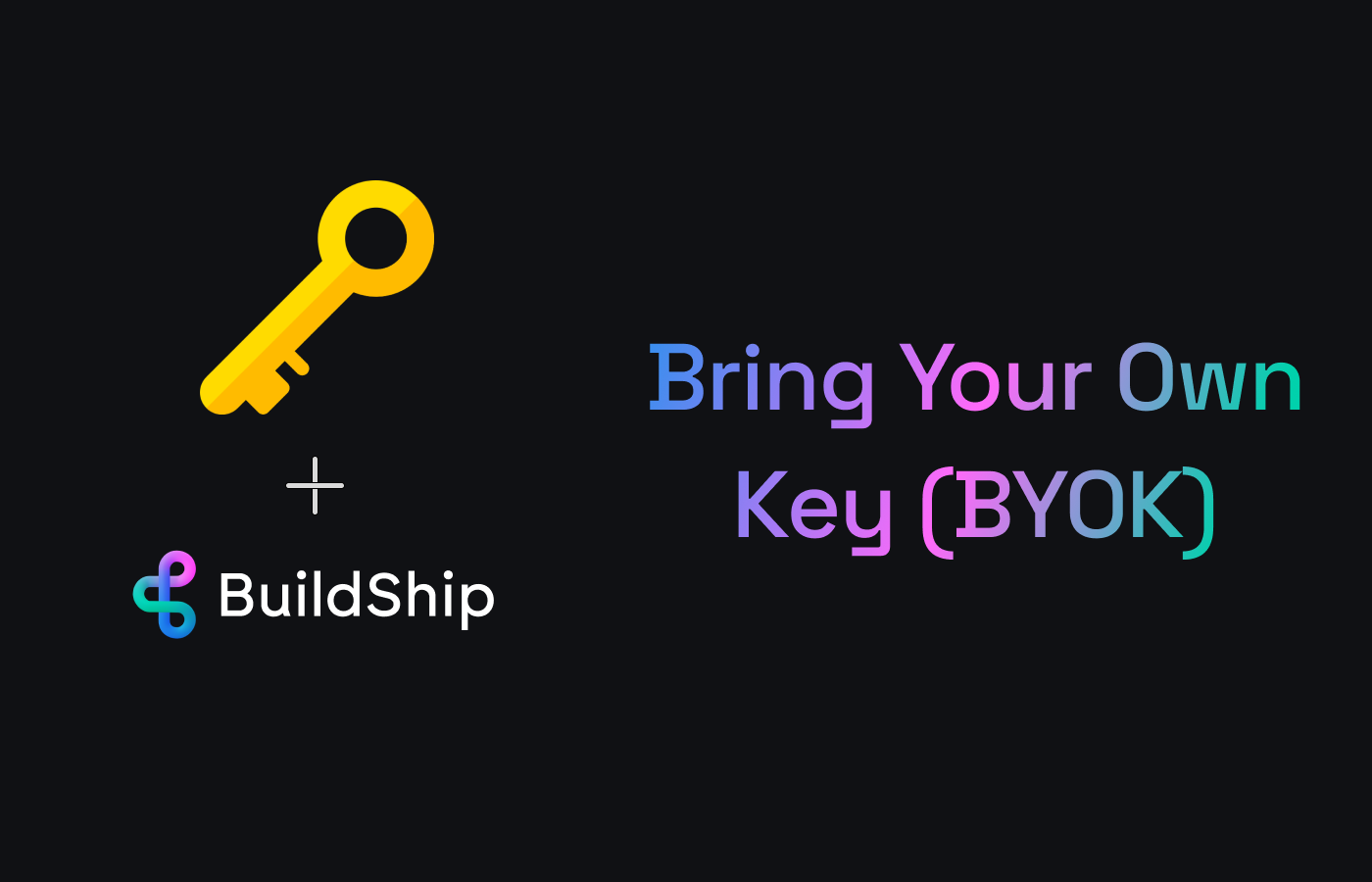 Bring Your Own Key preview