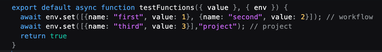 Environment Variables