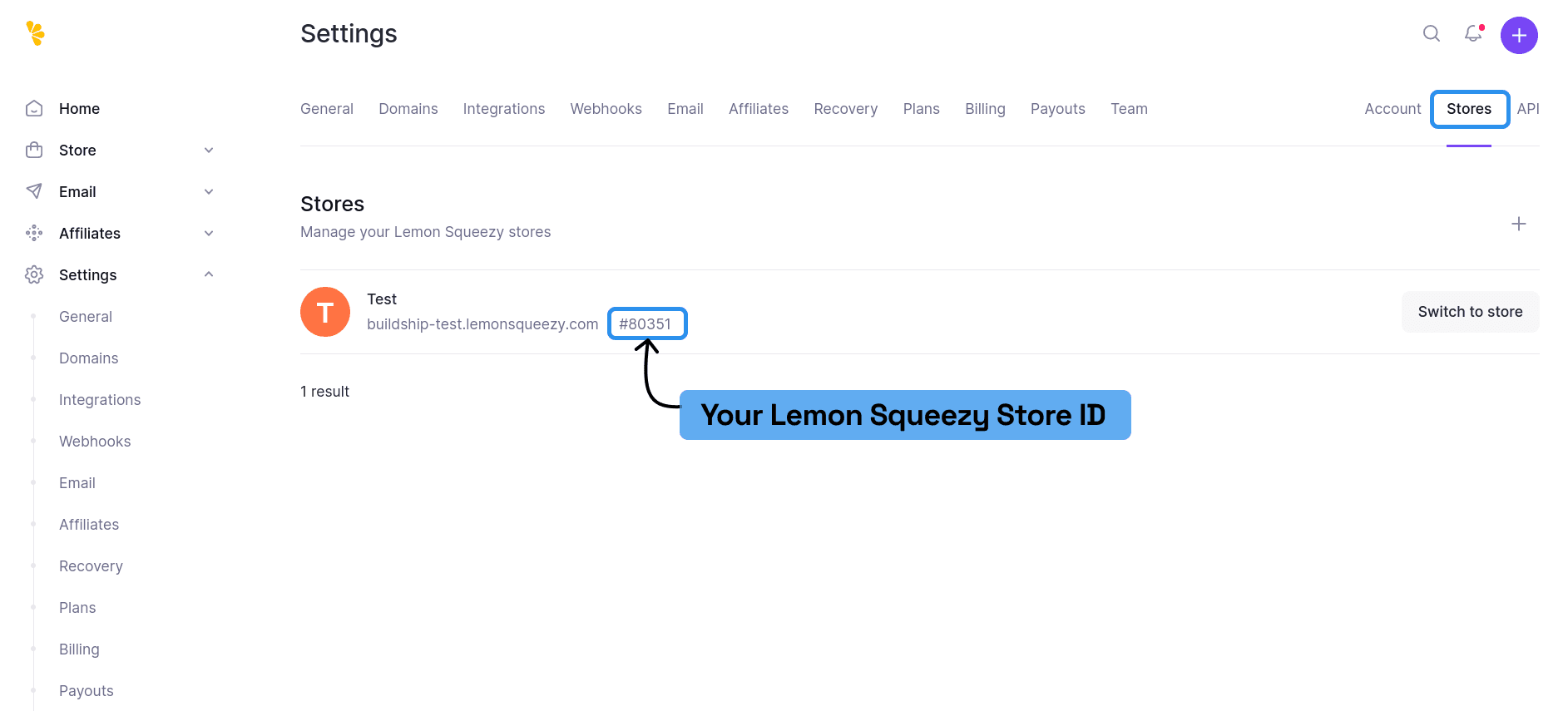 Lemon Squeezy API Key