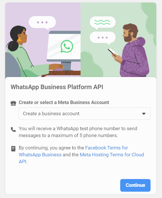 Add WhatsApp Business Account