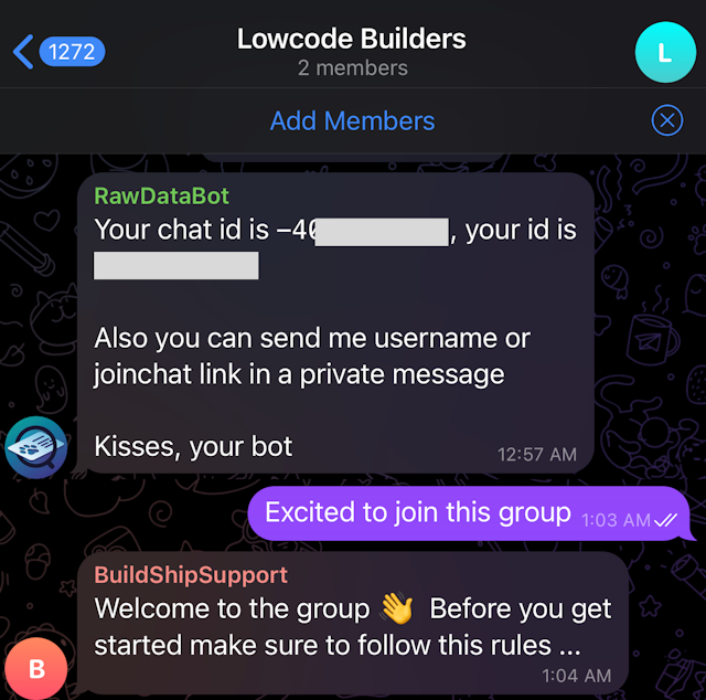 Telegram Bot Trigger