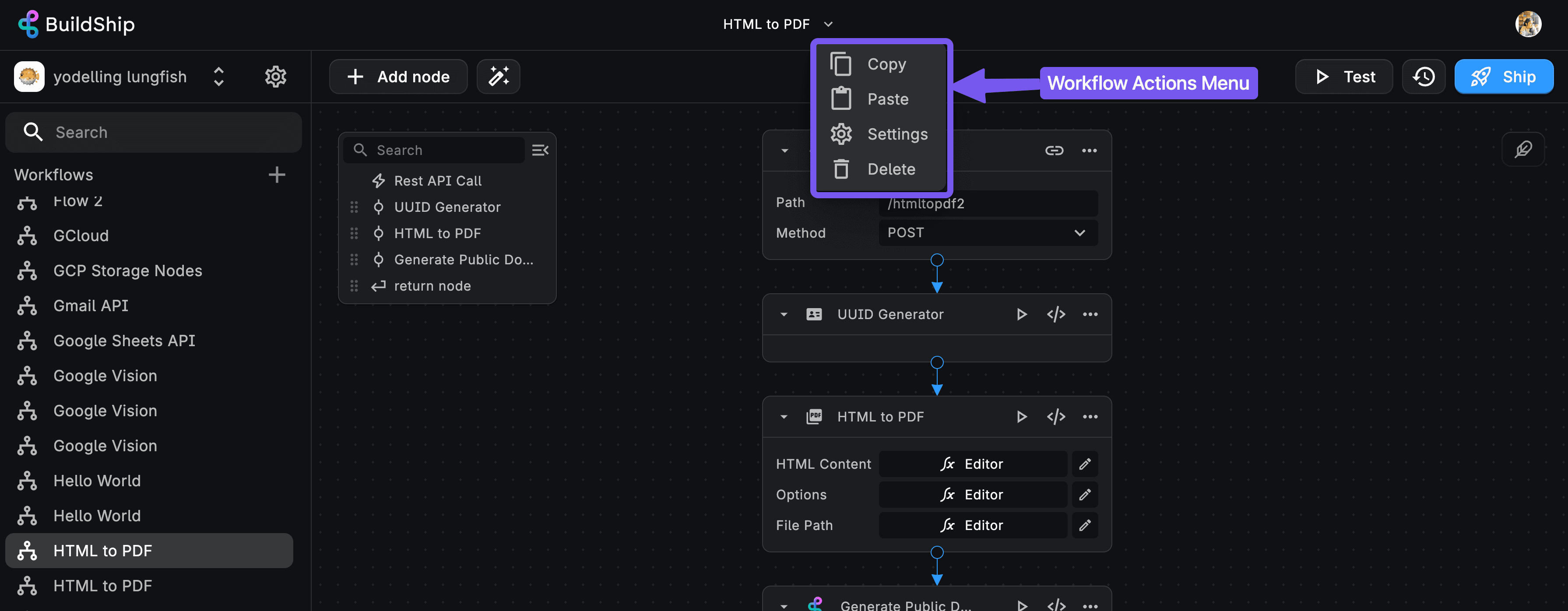 copy/paste node